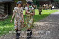 Военно-историческая реконструкция событий 1941 года прошла в Нижнем Новгороде