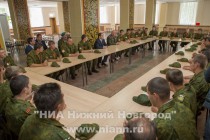 Закрытие первой смены оборонно-спортивного лагеря Гвардеец в Нижегородской области