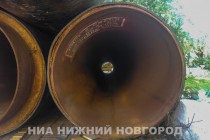 Диаметр труб составляет 800 мм