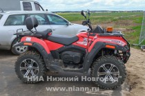 Организаторы фестиваля по строящейся площадке передвигаются на квадроциклах
