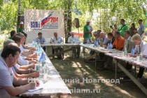 После завершения торжественной церемонии вручения наград в зоне открытого лектория летней школы состоялось заседание совета ректоров вузов Нижегородской области, на котором обсуждались перспективы развития патриотического воспитания в Нижегородской обл.