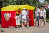 Жаркая погода установилась в Нижнем Новгороде