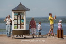 Жаркая погода установилась в Нижнем Новгороде