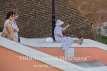 Жаркая погода установилась в Нижнем Новгороде