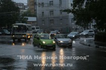 Проливные дожди второй день испытывают нижегородцев