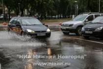 Проливные дожди второй день испытывают нижегородцев