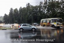 Проливные дожди второй день испытывают нижегородцев