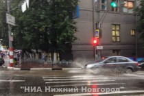 Проливные дожди второй день испытывают нижегородцев