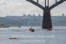 Тактико-специальные учения по спасению людей с условно опрокинувшегося пассажирского судна