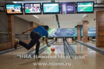 Соревнования по боулингу среди нижегородских СМИ