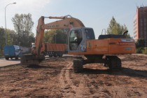 Строительство дороги по улице Восточный проезд