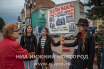 Пикет против сноса дома №46 по ул. Новой прошел в Нижнем Новгороде
