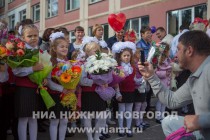 День знаний в школе №91 Нижнего Новгорода