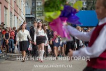 День знаний в школе №91 Нижнего Новгорода