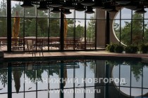 Бассейн отеля Auska (Паланга), известного в народе как вилла Брежнева