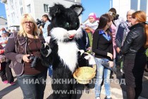 Поздравление детей-сирот г.о.г Бор с получением собственных квартир