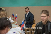 Глава Нижнего Новгорода Олег Сорокин проголосовал на выборах губернатора Нижегородской области
