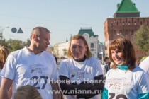 Всероссийский день бега Кросс нации прошел в Нижнем Новгороде