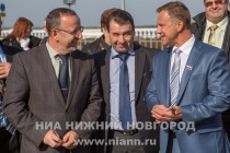 Памятник Петру I торжественно открылся на Нижневолжской набережной в Нижнем Новгороде