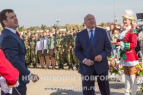 Памятник Петру I торжественно открылся на Нижневолжской набережной в Нижнем Новгороде