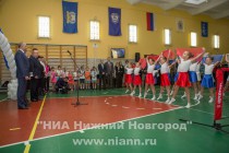 Показательные выступления воспитанники лицея №165