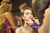 Участницы конкурса красоты готовятся ко второму выходу