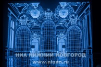 В начале второй части конкурса на несколько минут зрительский зал театре Комедiя  превратился в арт-инсталяцию