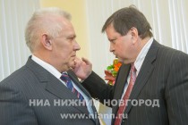 Министр здравоохранения Нижегородской области Геннадий Кузнецов и экс-министр здравоохранения региона Александр Карцевский (слева направо)