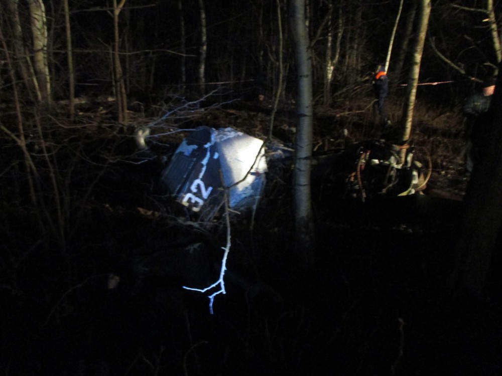 Пять человек погибли в результате крушения вертолета в Кстовском районе Нижегородской области 20 ноября