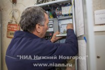 Рабочий объезд главой администрации Нижнего Новгорода Олега Кондрашова центральных тепловых пунктов в Канавинского район