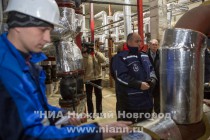 Рабочий объезд главой администрации Нижнего Новгорода Олега Кондрашова центральных тепловых пунктов в Канавинского район