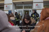 Пожарные проверяли сообщение о задымлении в Мининском университете