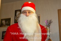 Глава Нижнего Новгорода Олег Сорокин принял участие в акции Дед Мороз идет в гости в костюме Деда Мороза