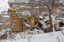 Снос дома №46 по ул. Новой в Нижнем Новгороде