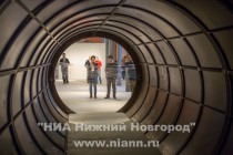 Новое пространство в государственном центре современного искусства Арсенал в Нижнем Новгороде