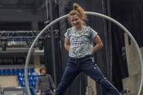 Репетиция урбанистического шоу iD от  Cirque Eloize