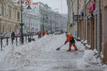 Снегопад в Нижнем Новгороде