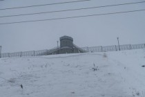 Сход снега на Зеленском съезде в Нижнем Новгороде
