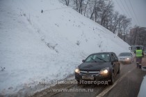 Сход снега на Зеленском съезде в Нижнем Новгороде