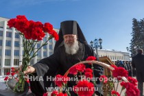 Торжественный митинг, посвящённый Дню почитания памяти основателя Нижнего Новгорода святого великого князя Георгия Всеволодовича