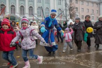 Праздник Масленицы отмечают в Нижнем Новгороде