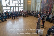 Торжественная церемония вручения первых юбилейных медалей 70 лет Победы в Великой Отечественной войне 1941-1945 годов нижегородским ветеранам