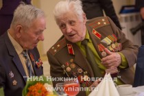 Торжественная церемония вручения первых юбилейных медалей 70 лет Победы в Великой Отечественной войне 1941-1945 годов нижегородским ветеранам