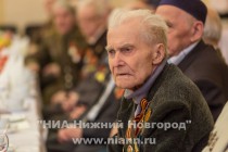 Торжественная церемония вручения первых юбилейных медалей 70 лет Победы в Великой Отечественной войне 1941-1945 годов нижегородским ветеранам