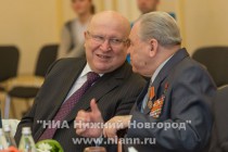 Торжественная церемония вручения первых юбилейных медалей 70 лет Победы в Великой Отечественной войне 1941-1945 годов нижегородским ветеранам