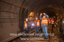 Представители администрации Нижнего Новгорода и депутаты Гордумы проверили готовность нижегородского метрополитена к весеннему паводку