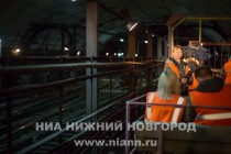 Представители администрации Нижнего Новгорода и депутаты Гордумы проверили готовность нижегородского метрополитена к весеннему паводку