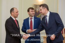 Александр Харитонов, Денис Бедняков и Александр Люлин (слева направо)