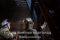 Ликвидирован пожар на колокольне собора Александра Невского в Нижнем Новгороде