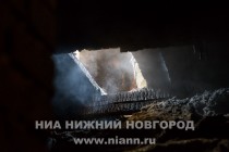 Ликвидирован пожар на колокольне собора Александра Невского в Нижнем Новгороде